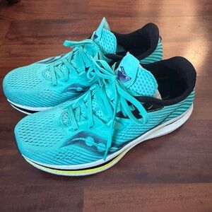 Saucony Women's Athletic Shoes - Teal and Black